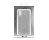 Puro Glitter Shine Cover do iPhone X Silver - 381594 - zdjęcie 1